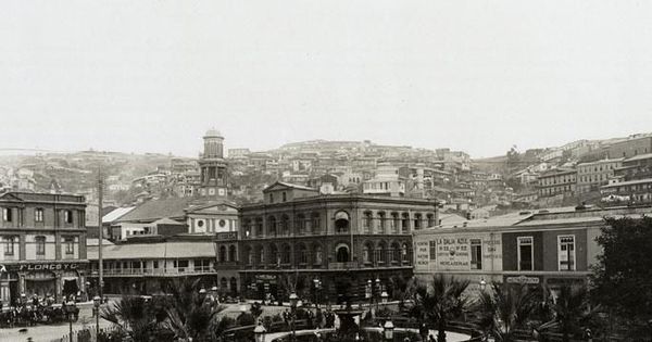 Plaza Echaurren, ca. 1900