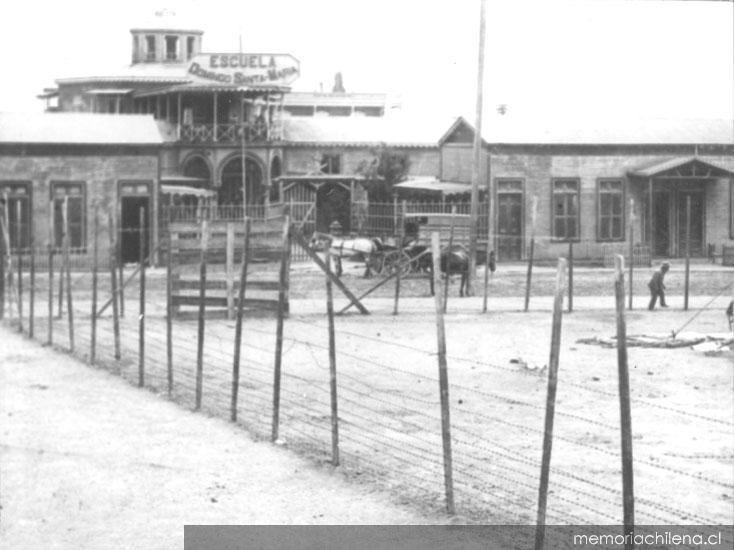 Escuela Santa María de Iquique, hacia 1907