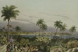 San Salvador, Brasil, hacia 1835