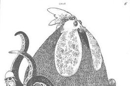 Gallo pulpo con medio pollo = Pechugonis antarticus