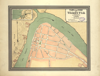 Plano de la ciudad de Valdivia, 1896