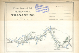 Plano general del ferrocarril trasandin