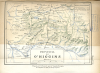 Provincia de O'Higgins, hacia 1885