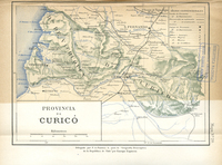 Provincia de Curicó, hacia 1885