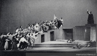 Fuenteovejuna. Montaje del Teatro Experimental de la Universidad de Chile, 1952