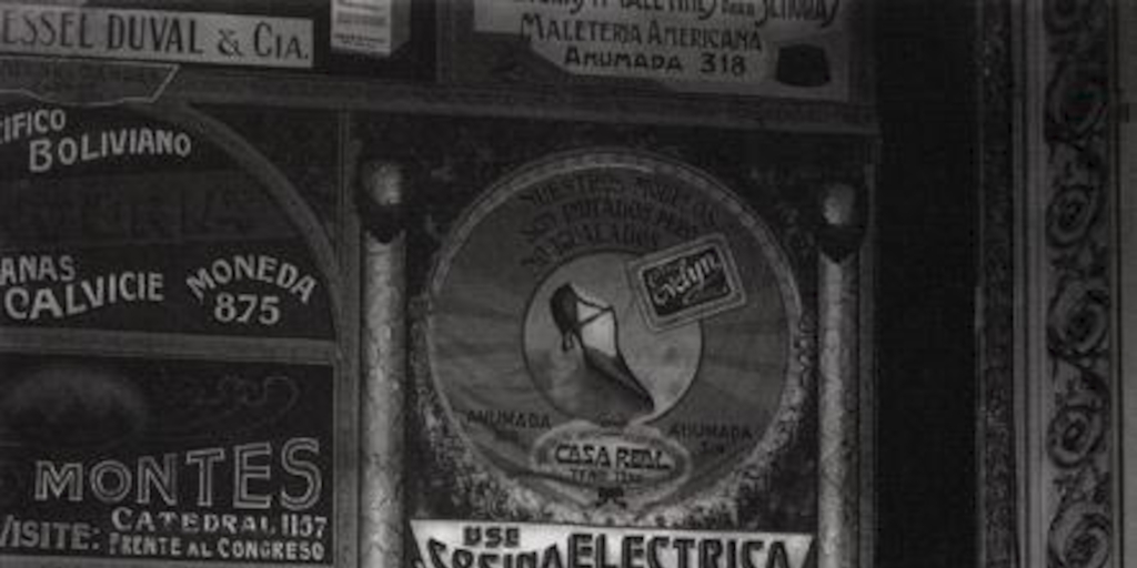 Publicidad de artefactos para el hogar, 1925