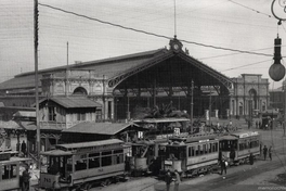 Estación Central y Plaza Argentina, 1920