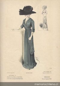 Vestido, 1905-1909