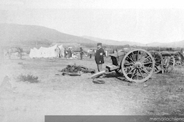 Campamento militar, horas antes de la Batalla de Concón
