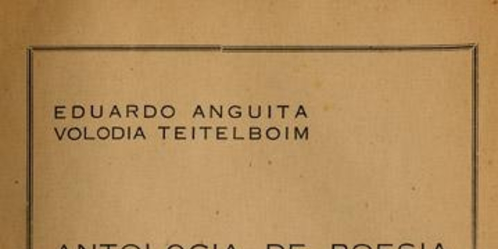 Antología de poesía chilena nueva