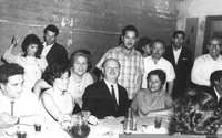Volodia Teitelboim y amigos, 26 de Febrero de 1965