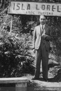 Óscar Castro, hacia 1942