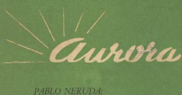 Aurora Nº 1, julio de 1954