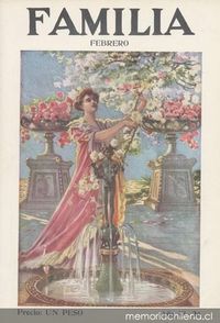 Sección modas de revista Familia Nº26, febrero, 1912