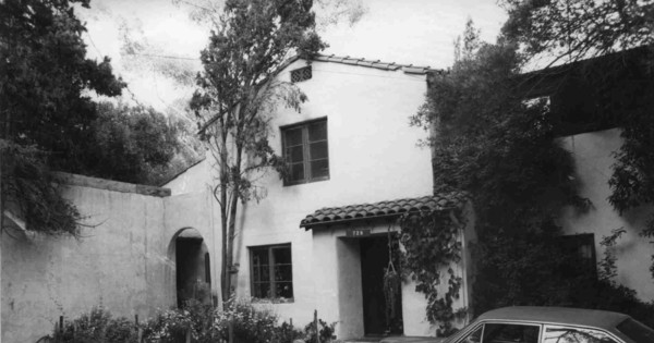 Casa de Gabriela Mistral en Santa Bárbara, Estados Unidos