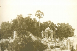 Cerro Santa Lucía hacia 1915