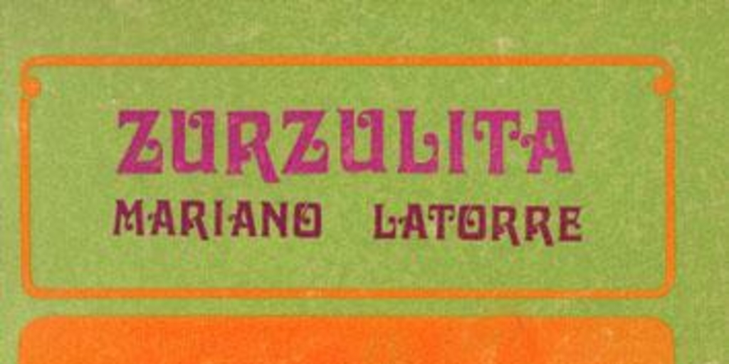 Portada de Zurzulita, 1973