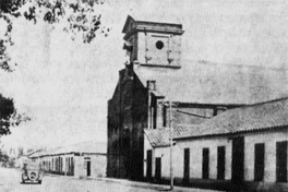 El antiguo templo Parroquial de San Javier