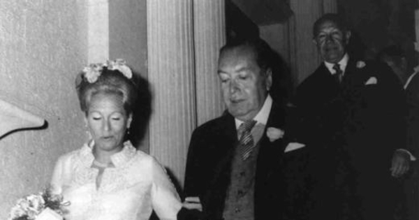Julio Barrenechea y Anne Younglescon, 1970