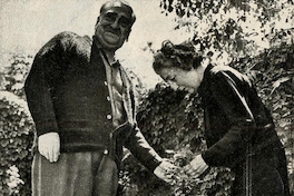 Hernán del Solar y su esposa, hacia 1968
