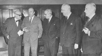 Benjamín Subercaseaux y el Jurado del Premio Nacional de Literatura, 1963