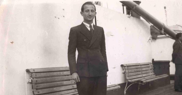 Roque Esteban Scarpa en Punta Arenas, 1936