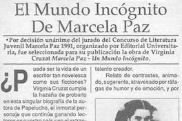 El Mundo incógnito de Marcela Paz