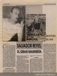 Salvador Reyes, el gran marinista