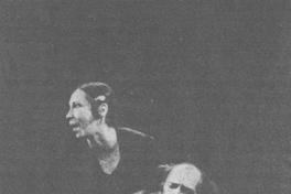 Mónica Carrasco y Rodrigo Álvarez, en la versión de Chañarcillo del Teatro Itinerante dirigida por Fernándo González