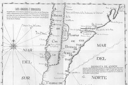 Carta geográfica e hidrográfica de aquella parte de la América Meridional que confina con las Tierras australes