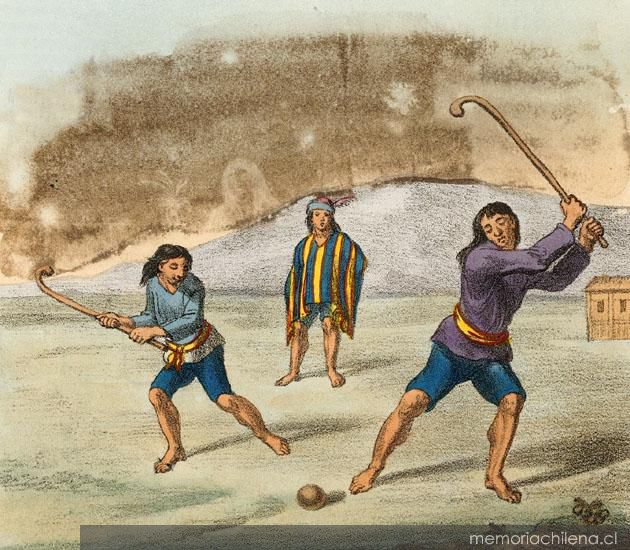 El juego de la chueca, 1820-1821