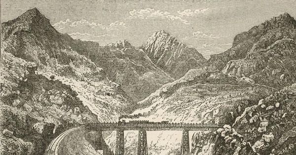 Puente de los Maquis, hacia 1870