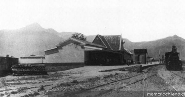Estación de La Calera, utilizada también como punto de partida de la red norte, construida en 1890