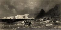 Debarquement sur les Iles Powell, le 20 fevrier 1838