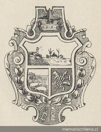Escudo de Armas de Punta Arenas, fundada en 1848