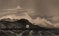 Mount Sarmiento, hacia 1830