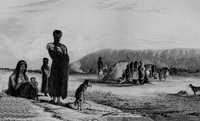 Patagonians (at Gregory Bay), 1830
