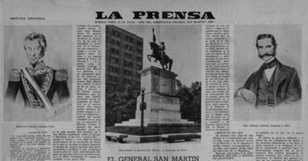 El General San Martín y sus amigos chilenos