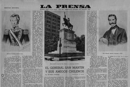 El General San Martín y sus amigos chilenos