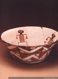 Escudilla : cultura Diaguita-Inka : Fase III (1470-1536 d.C.)