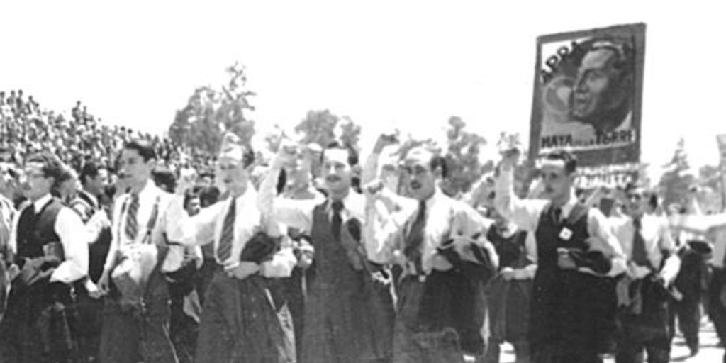 Desfile del Partido Socialista, 1937