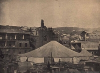 Convento de los Padres Franceses y Campamento, Valparaíso, 1906