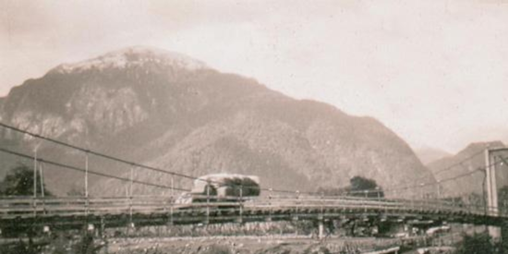 Puente Baguales, década de 1940