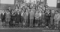 Alumnos de una escuela primaria, 1929