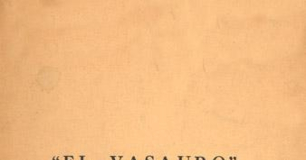 El vasauro : de Pedro de Oña : con anotaciones de Rodolfo Oroz