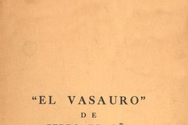 El vasauro : de Pedro de Oña : con anotaciones de Rodolfo Oroz