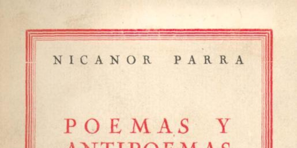 Poemas y antipoemas, 1956