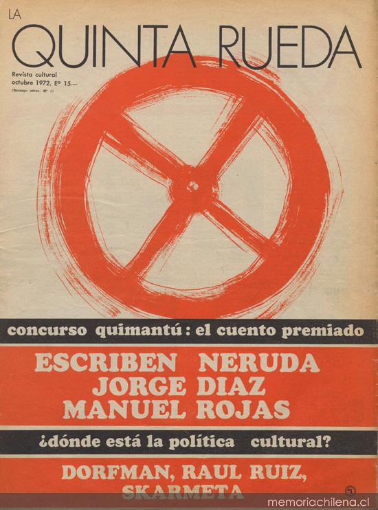 La Quinta rueda : n° 1, octubre de 1972