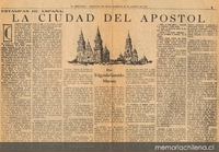 Estampas de España : La ciudad del apostol