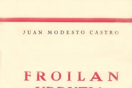 Froilán Urrutia : novela